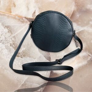 Banana Republic Factory Alligator Pattern Crossbody  Bag